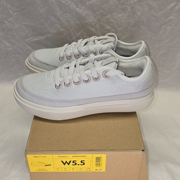 Allbirds Piper 2 Lux in Blizzard (Natural White), Women's Size 5.5, New in Box - Picture 5 of 7